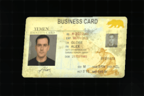 Businessman ID Card