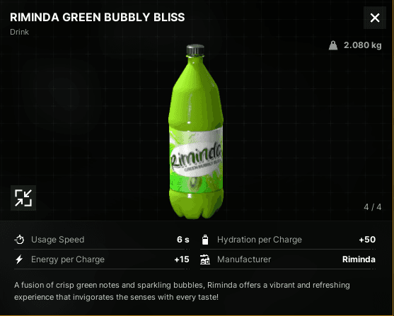 Riminda Green Bubbly Bliss