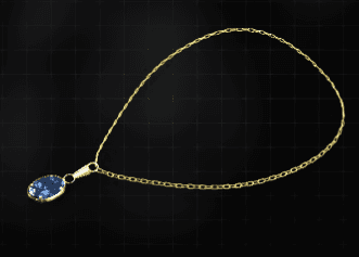 Sapphire Pendant