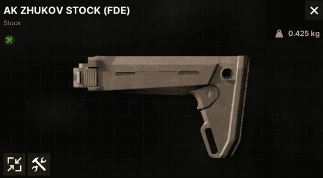 AK Zhukov Stock (FDE)