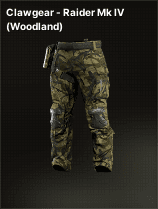 Clawgear - Raider Mk IV (Woodland)
