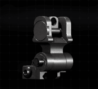 Sig Sauer Flip Up Rear Iron Sights